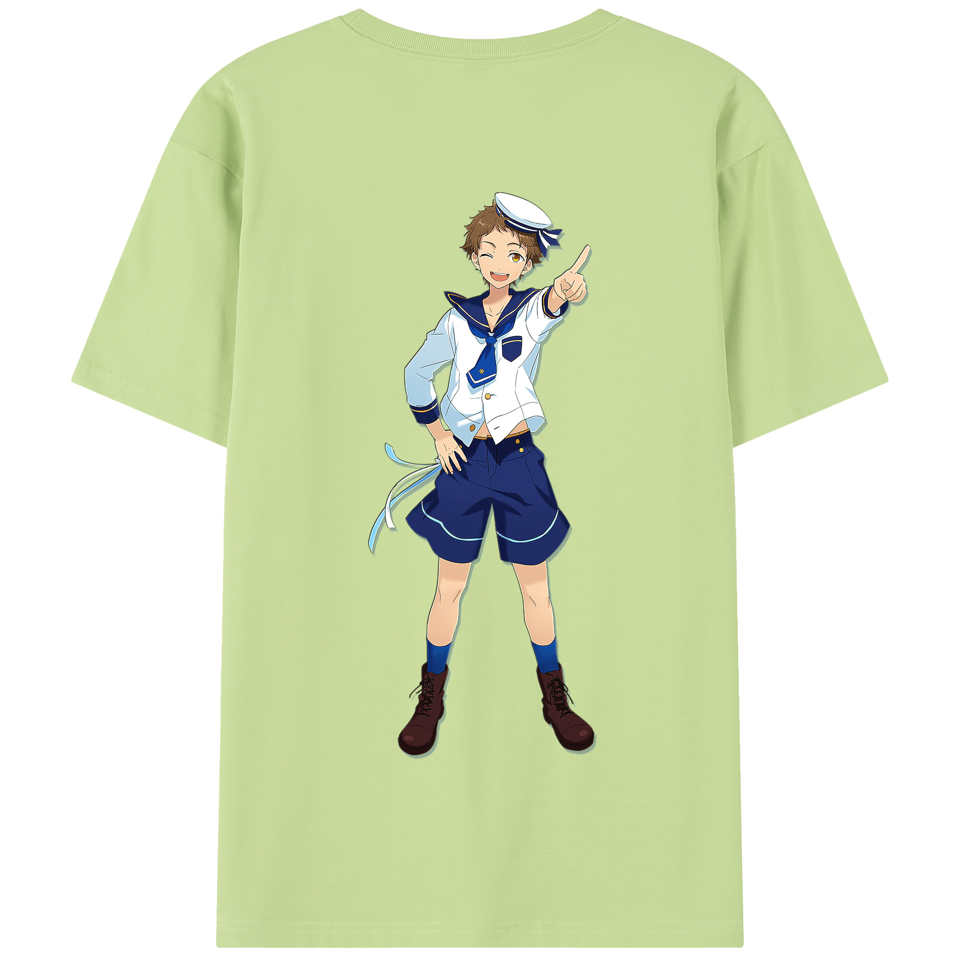 （画像用） あんさんぶるスターズ! Ensemble Stars 綿100％半袖Tシャツ（背面プリント）